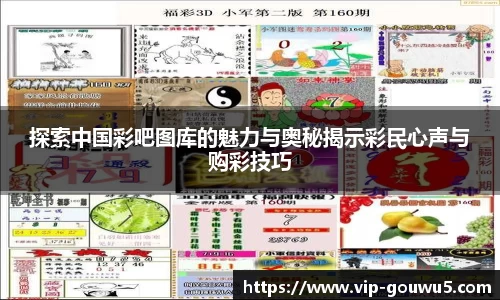探索中国彩吧图库的魅力与奥秘揭示彩民心声与购彩技巧